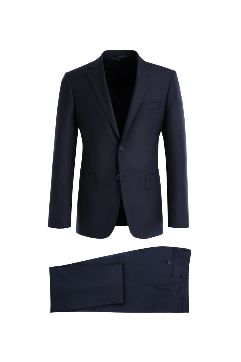 Costume Didier grande taille ajustée pure laine Super 110's Vitale Barberis Canonico