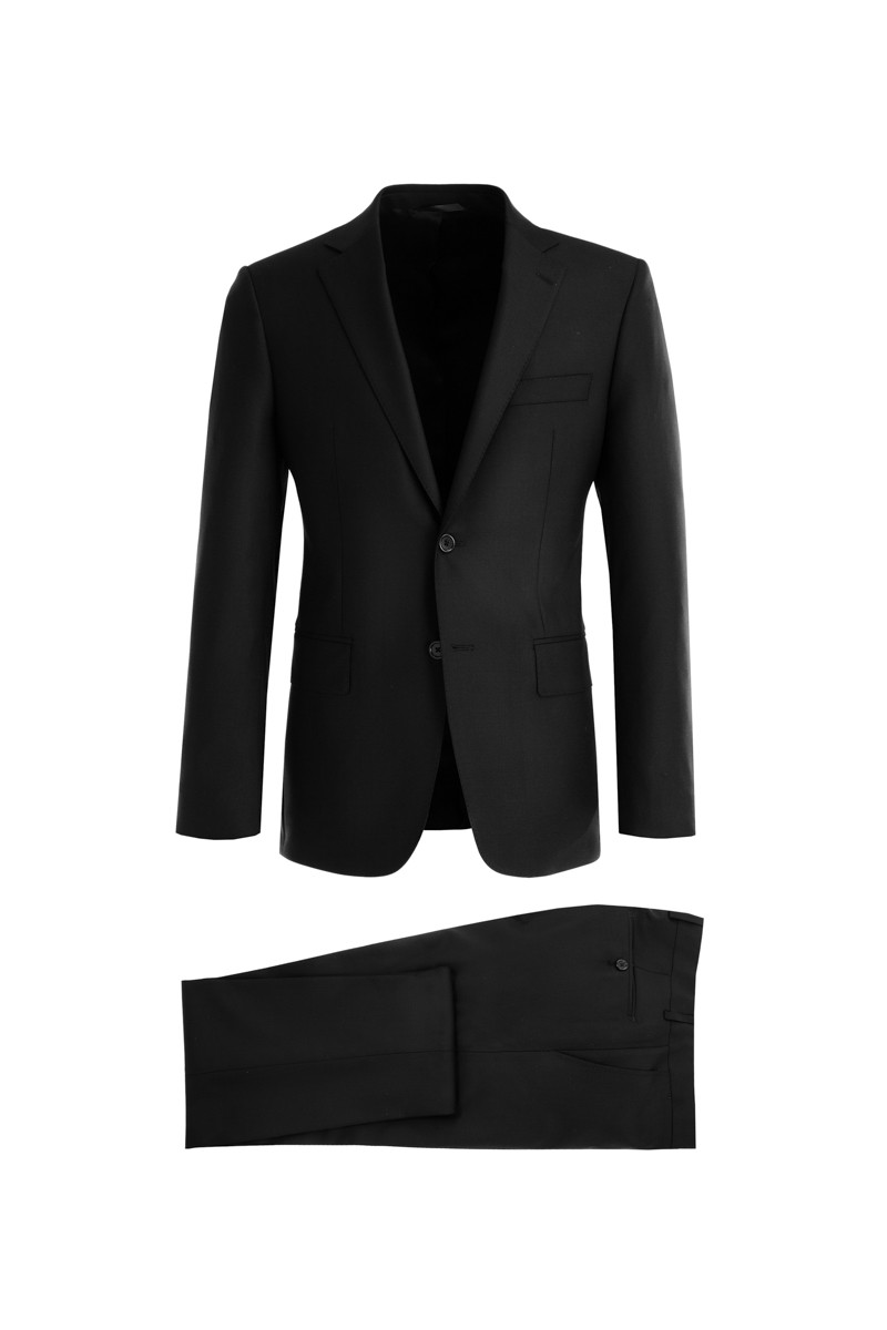 Costume Didier grande taille ajustée pure laine Super 110's Vitale Barberis Canonico