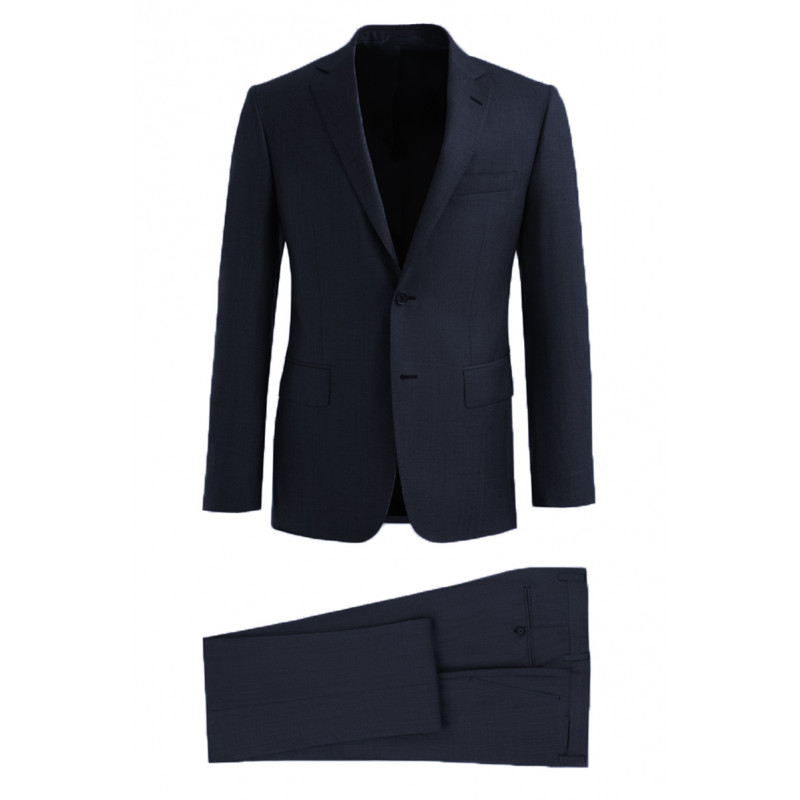 Costume Didier grande taille ajustée pure laine Super 110's Vitale Barberis Canonico