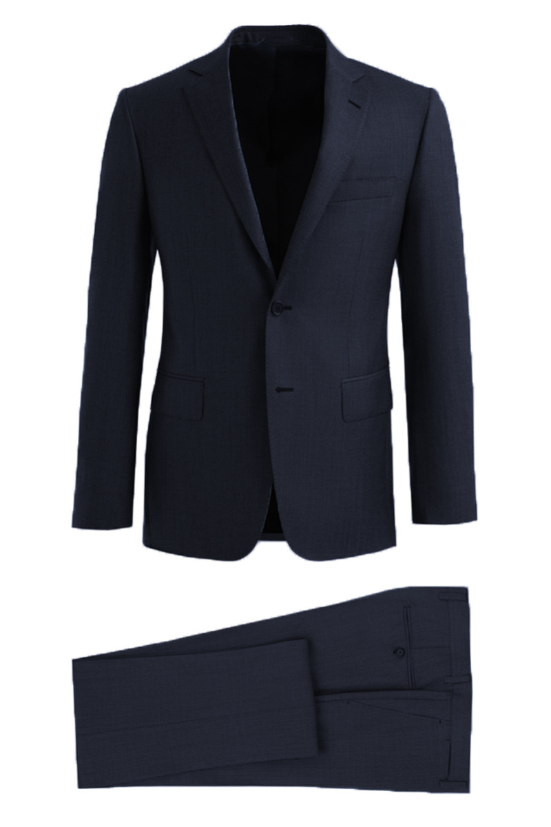 Costume Didier grande taille ajustée pure laine Super 110's Vitale Barberis Canonico
