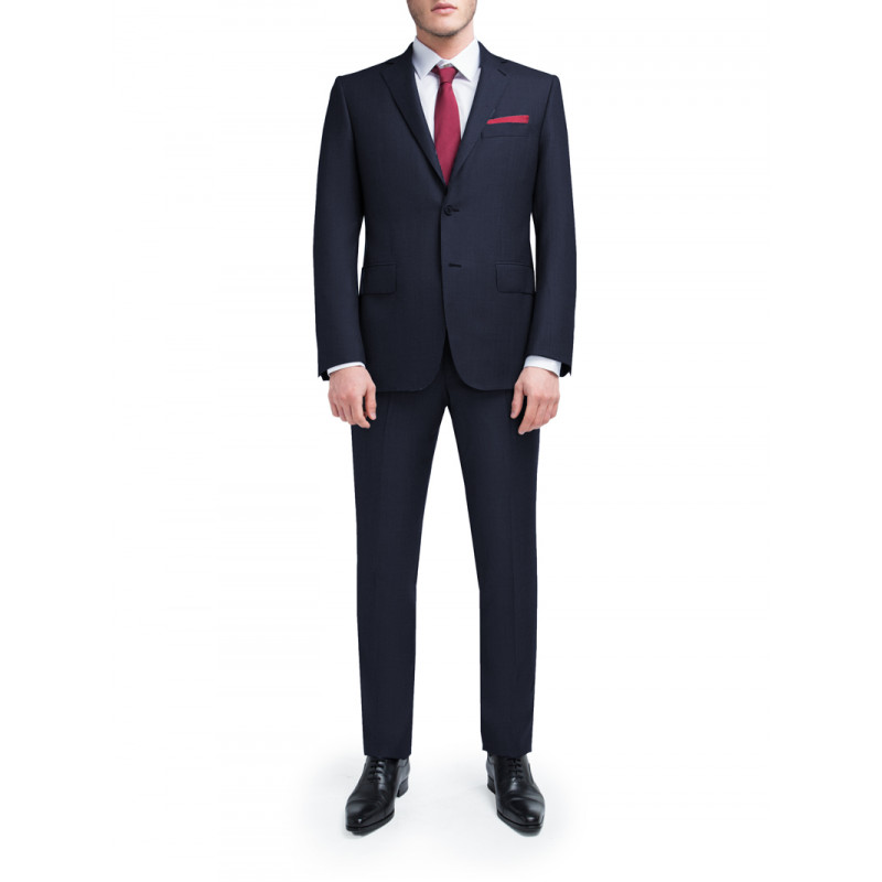 Costume Didier grande taille ajustée pure laine Super 110's Vitale Barberis Canonico