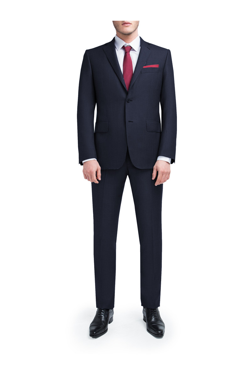 Costume Didier grande taille ajustée pure laine Super 110's Vitale Barberis Canonico