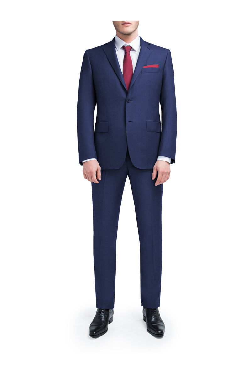 Costume Didier grande taille ajustée pure laine Super 110's Vitale Barberis Canonico