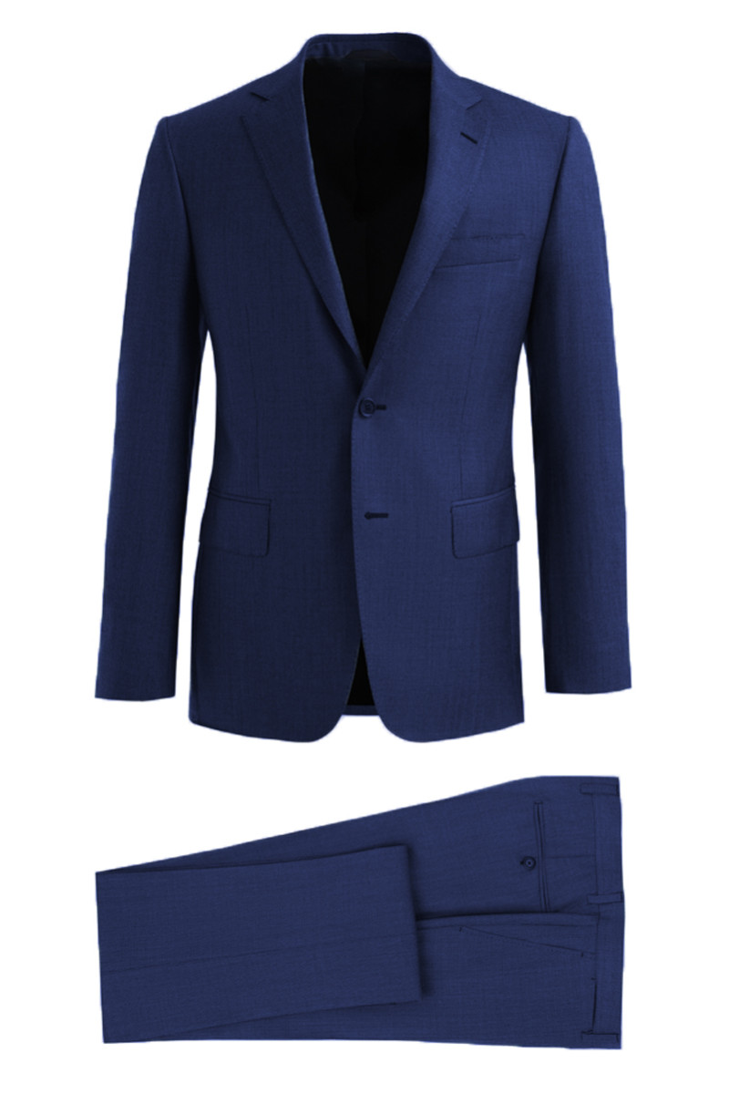 Costume Didier grande taille ajustée pure laine Super 110's Vitale Barberis Canonico