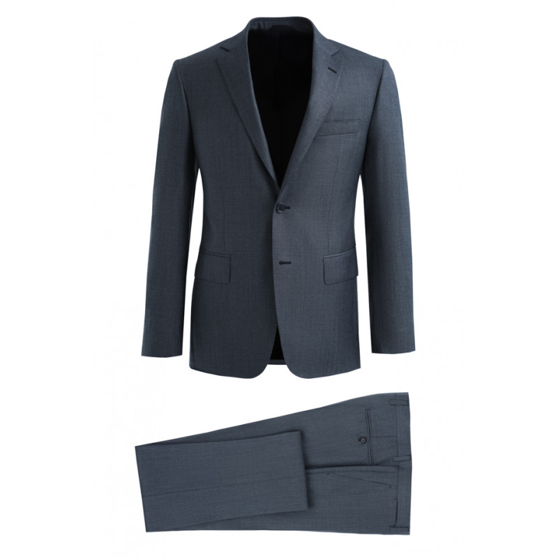 Costume Didier grande taille ajustée pure laine Super 110's Vitale Barberis Canonico