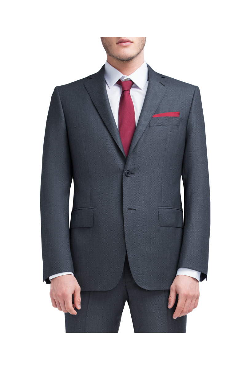 Costume Didier grande taille ajustée pure laine Super 110's Vitale Barberis Canonico