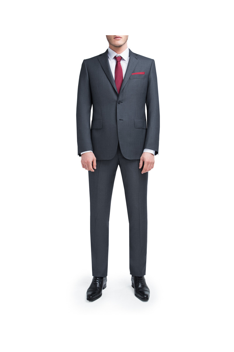 Costume Didier grande taille ajustée pure laine Super 110's Vitale Barberis Canonico