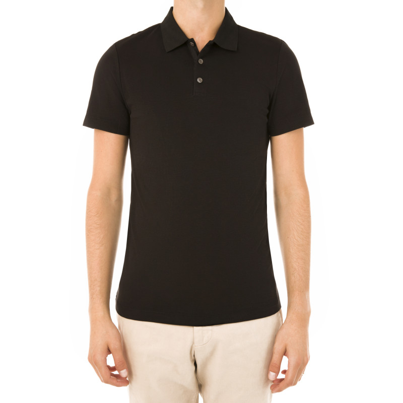 Polo homme en pure coton jersey