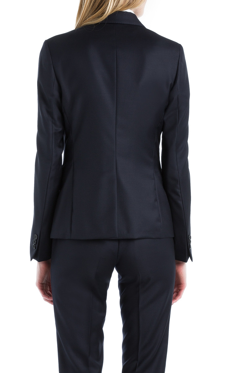 Tailor-fitted cigarette pants in pure wool Vitale Barberis Canonico 110's