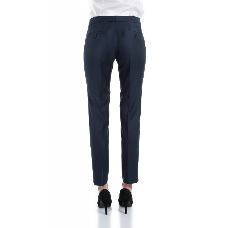 Pantalon cigarette femme laine 110's Vitale Barberis Canonico