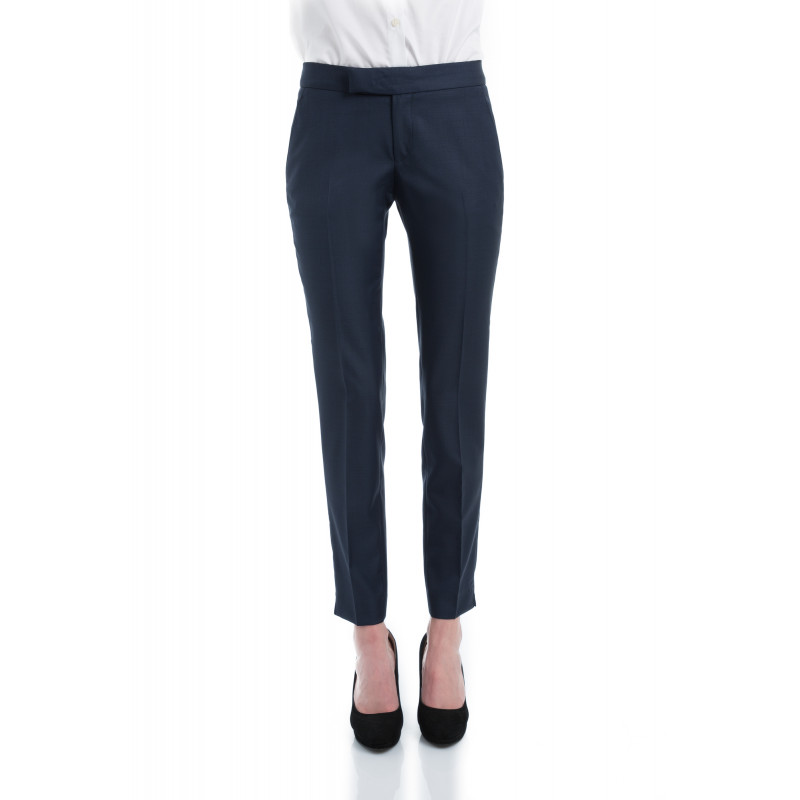 Pantalon cigarette femme laine 110's Vitale Barberis Canonico