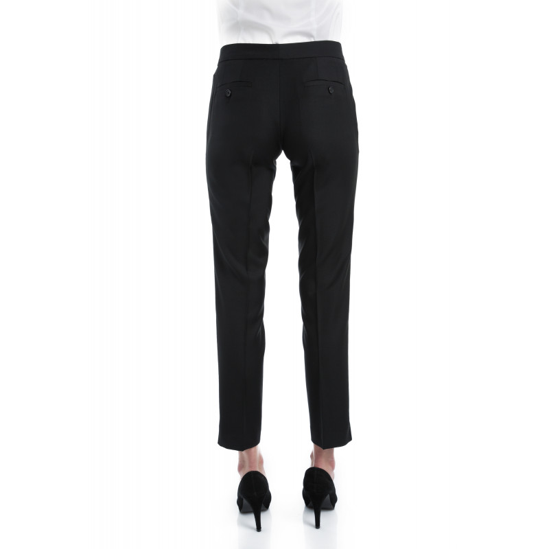 Pantalon cigarette femme laine 110's Vitale Barberis Canonico