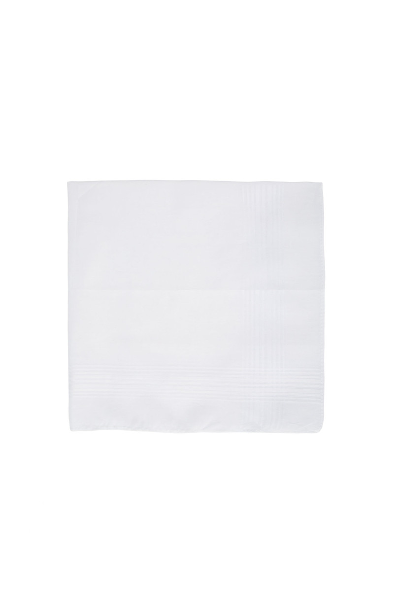 Box of 3 handkerchiefs in pure cotton