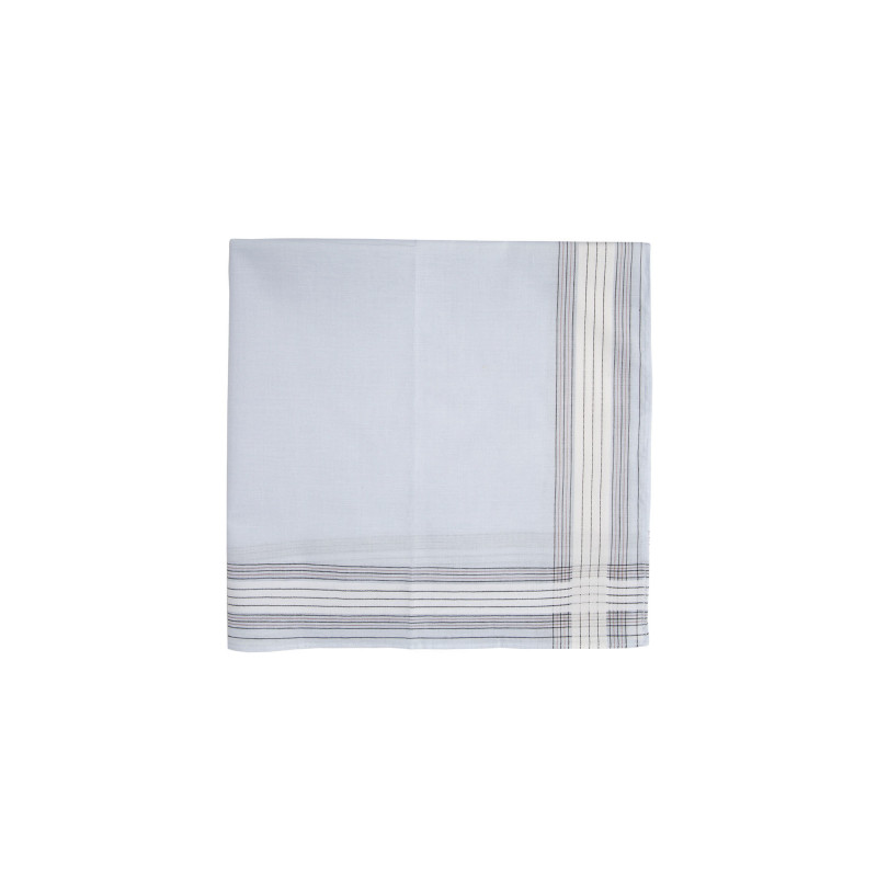 Box of 3 handkerchiefs in pure cotton