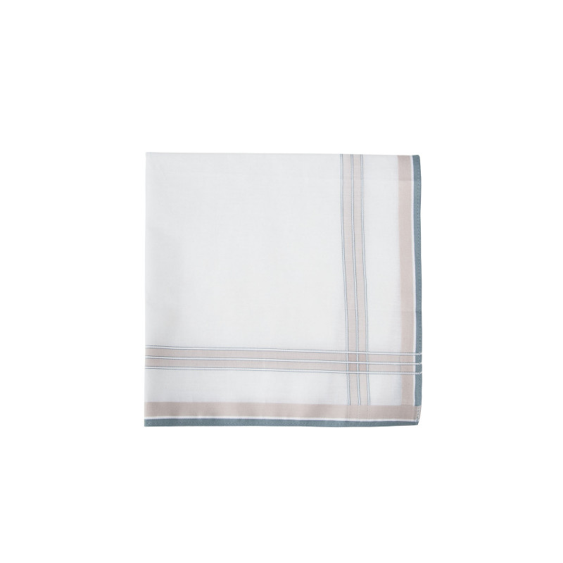 Box of 3 handkerchiefs in pure cotton