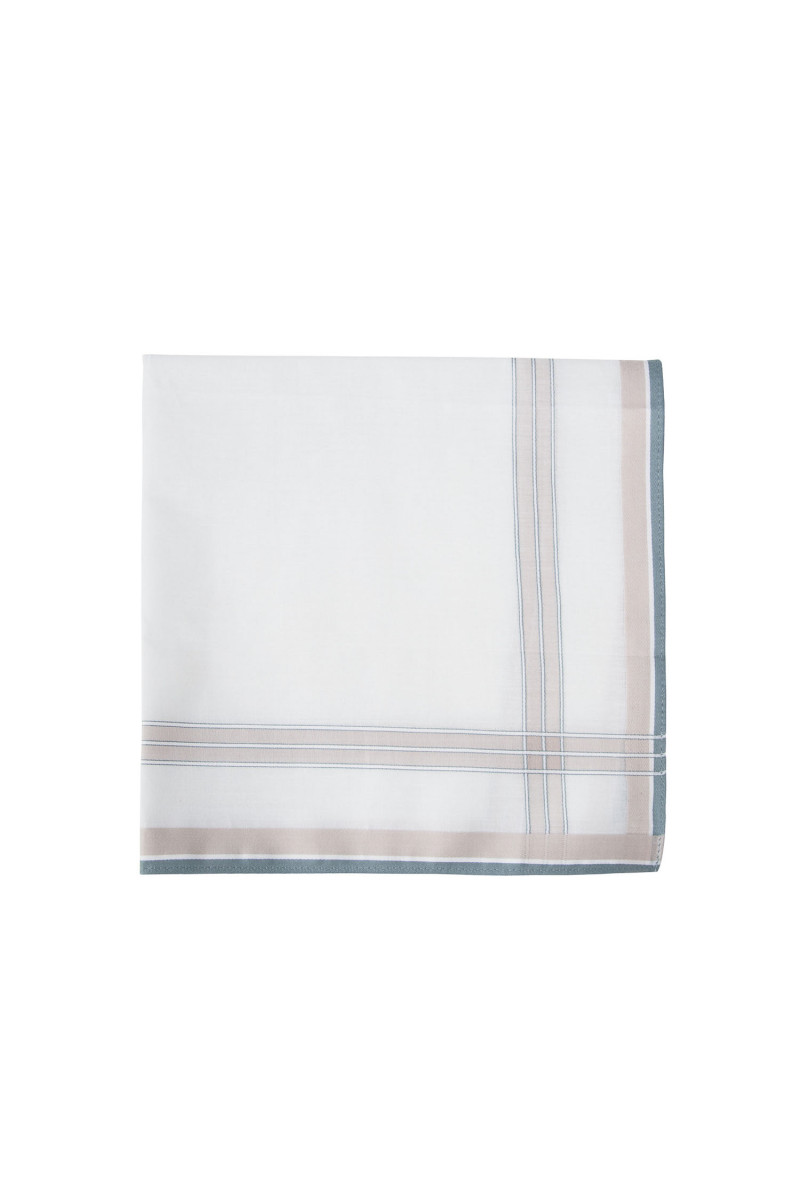 Box of 3 handkerchiefs in pure cotton