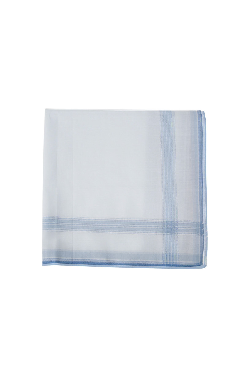 Box of 3 handkerchiefs in pure cotton