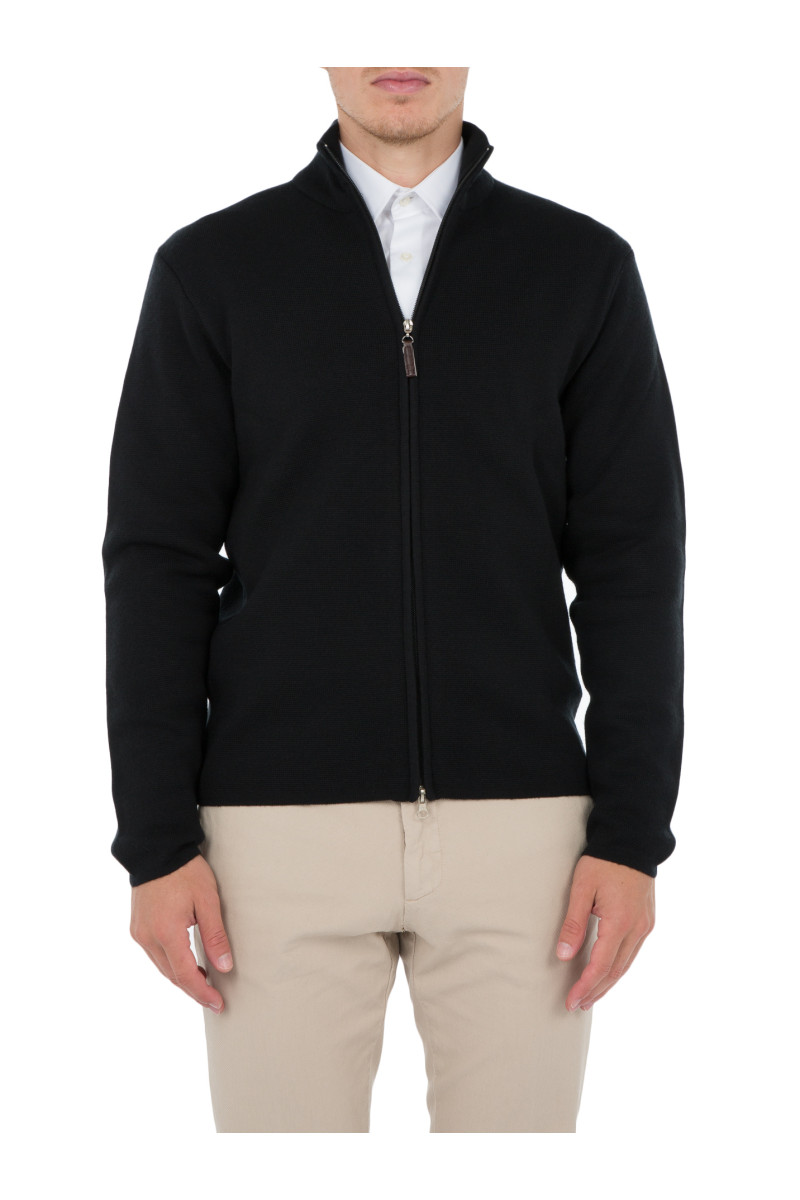 Gilet pure laine Viny mérinos zip