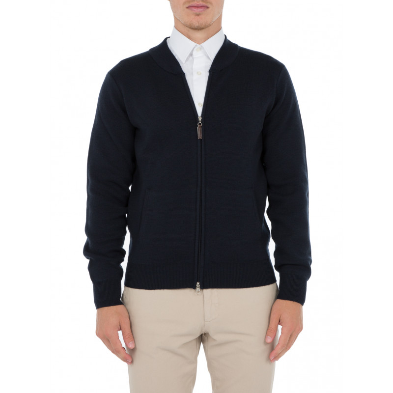 Blouson homme en laine mérinos