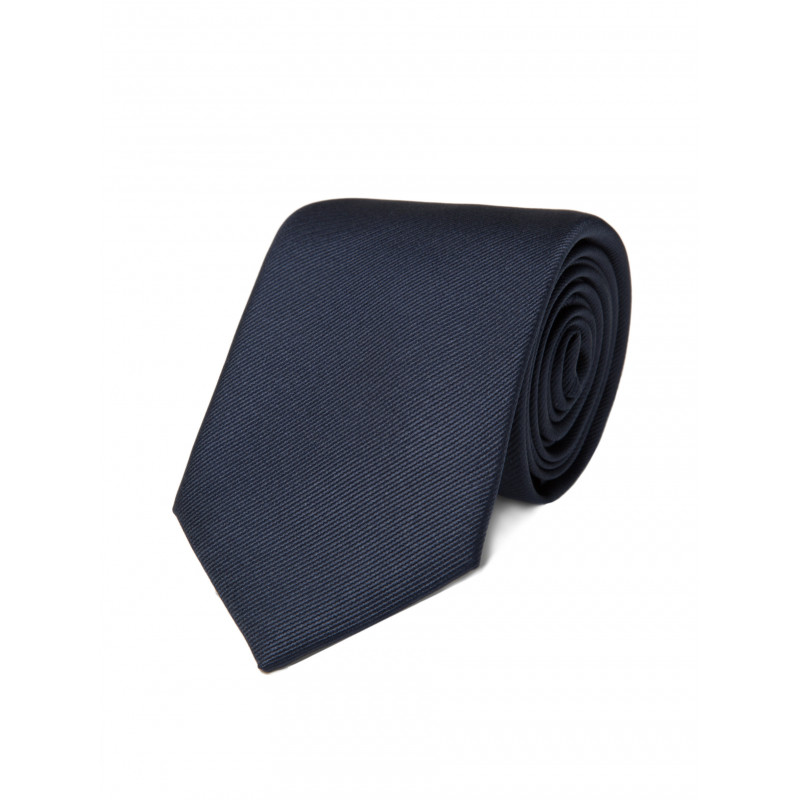 Tie pure silk fine rib