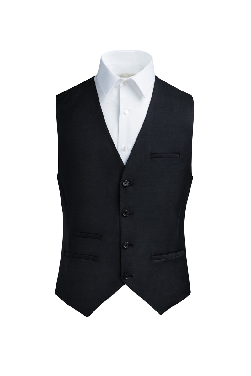 Gilet trotteur en pure laine Super 110's Vitale Barberis Canonico