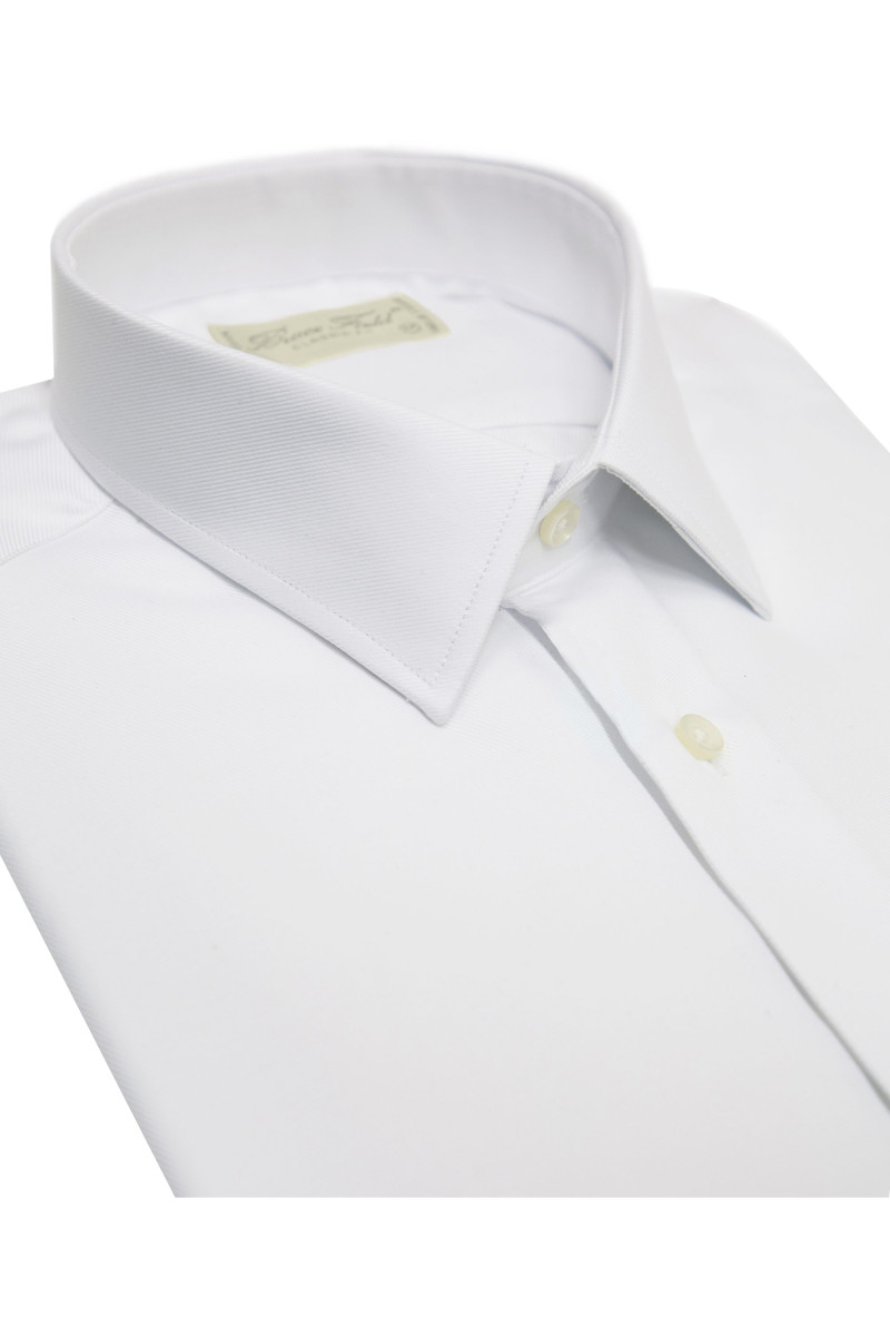 Chemise coupe droite pur coton