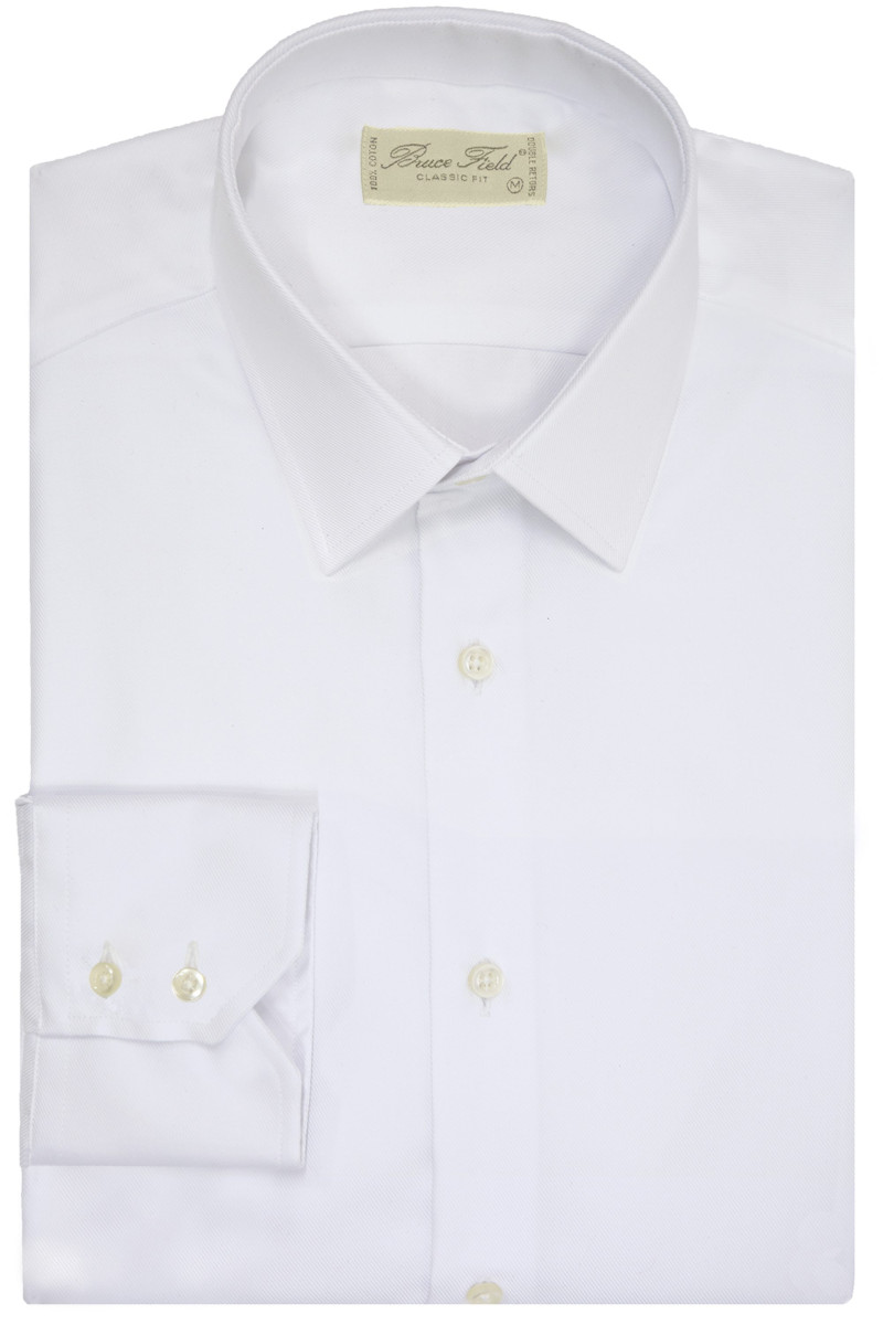 Chemise coupe droite pur coton