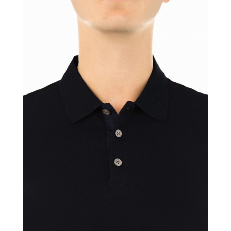 Polo homme en pure coton jersey