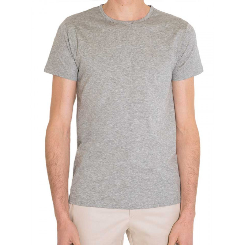 T-shirt man V-neck jersey 100% cotton