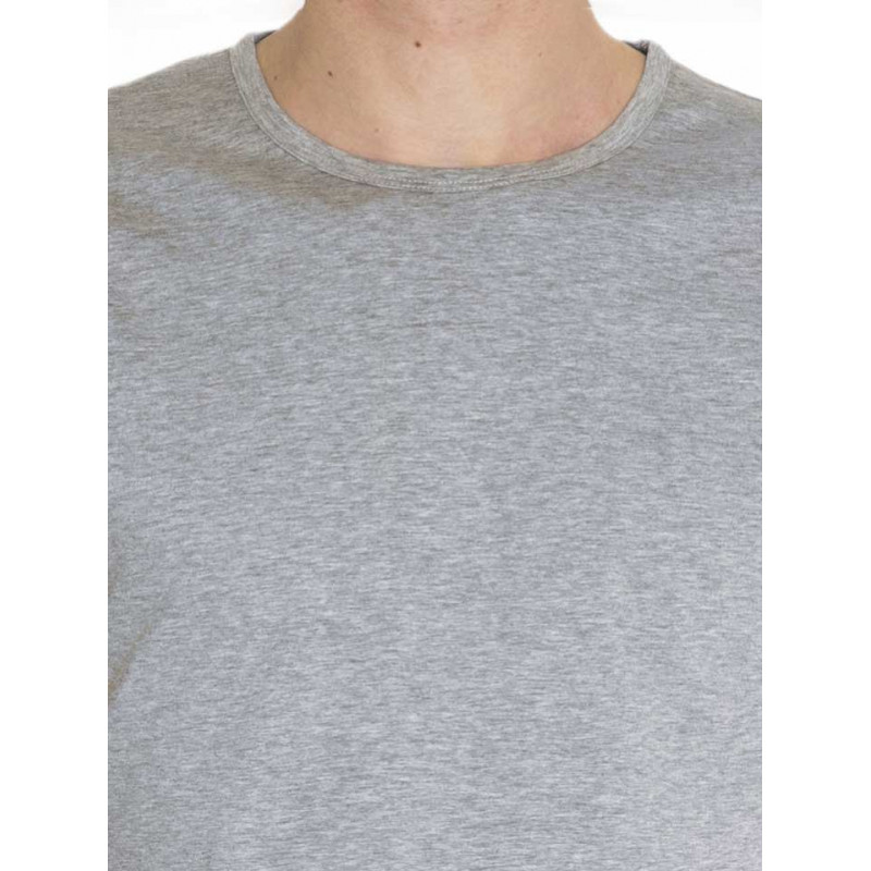 T-shirt homme col rond en fil d'Écosse