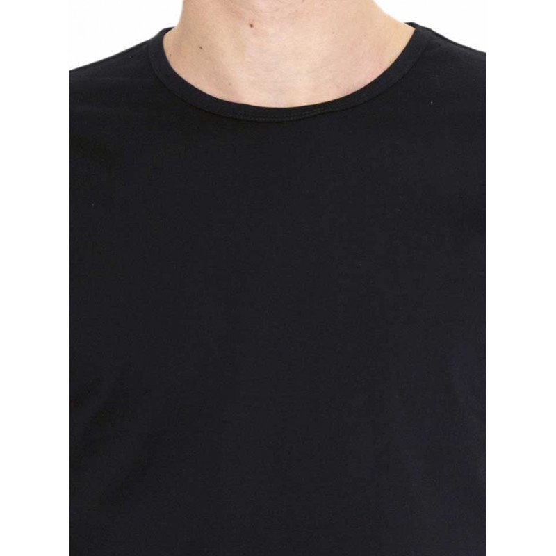 T-shirt homme col rond en fil d'Écosse