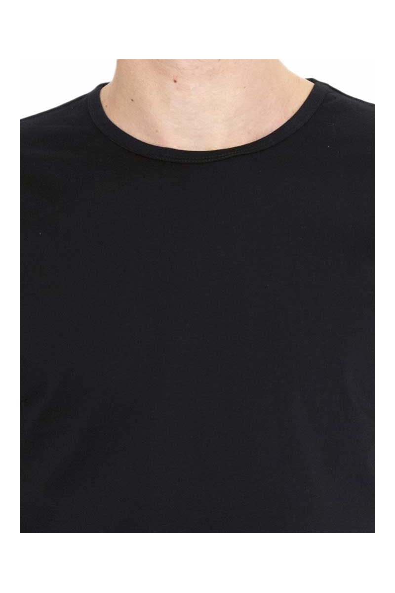T-shirt homme col rond en fil d'Écosse