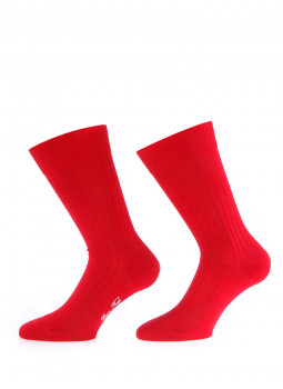 Coloured socks man in a thread of Scotland 100% cotton