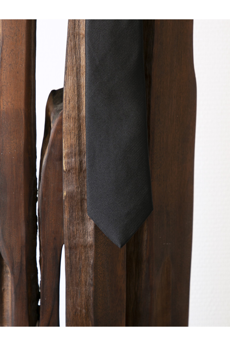 Tie pure silk fine rib