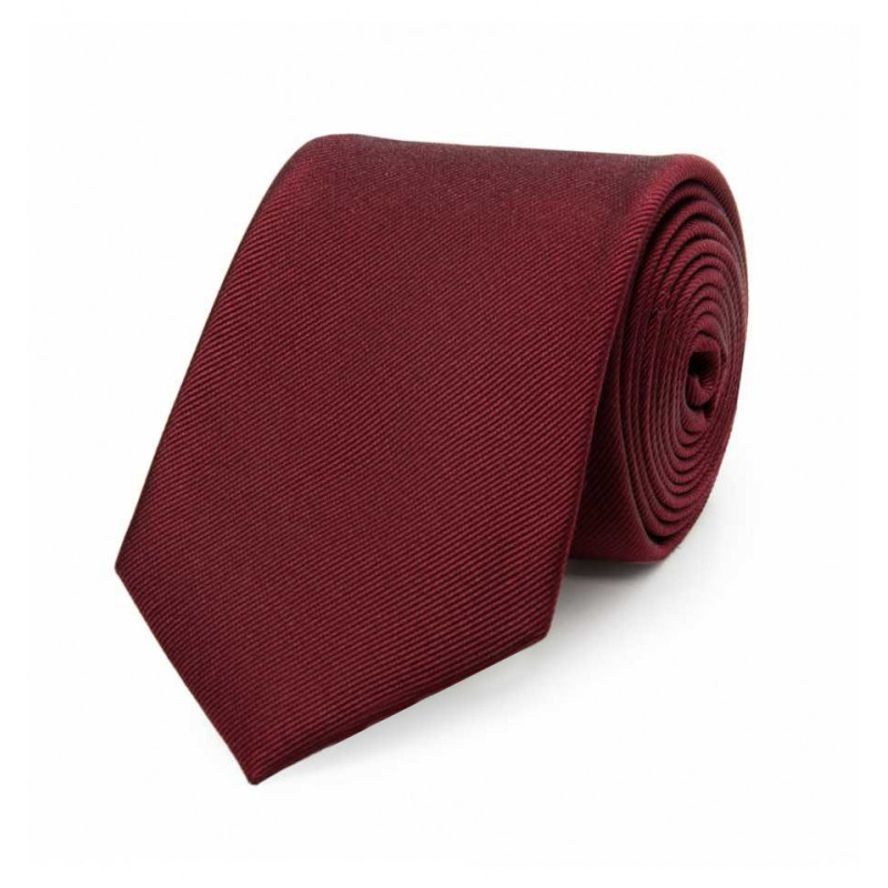 Tie pure silk fine rib