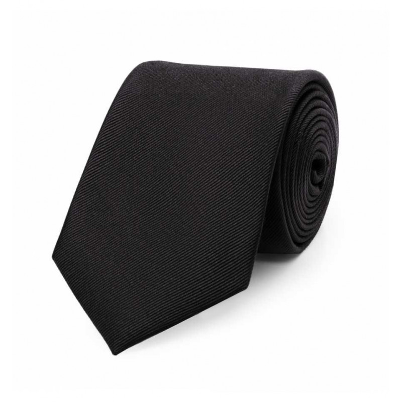 Tie pure silk fine rib