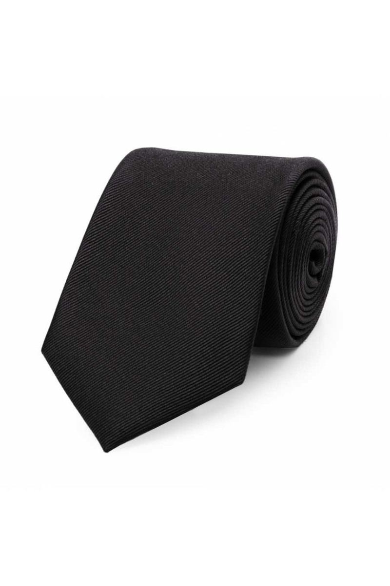 Tie pure silk fine rib