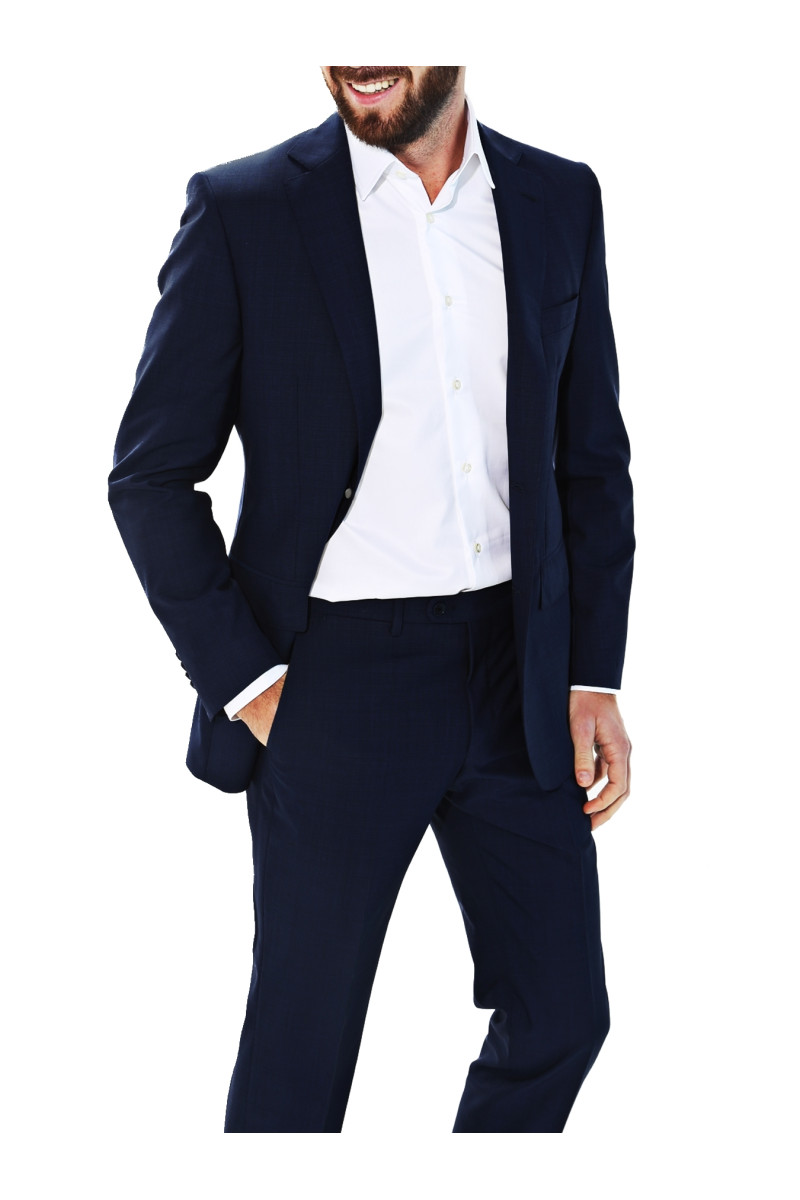 Blazer Man with golden buttons wool Reda