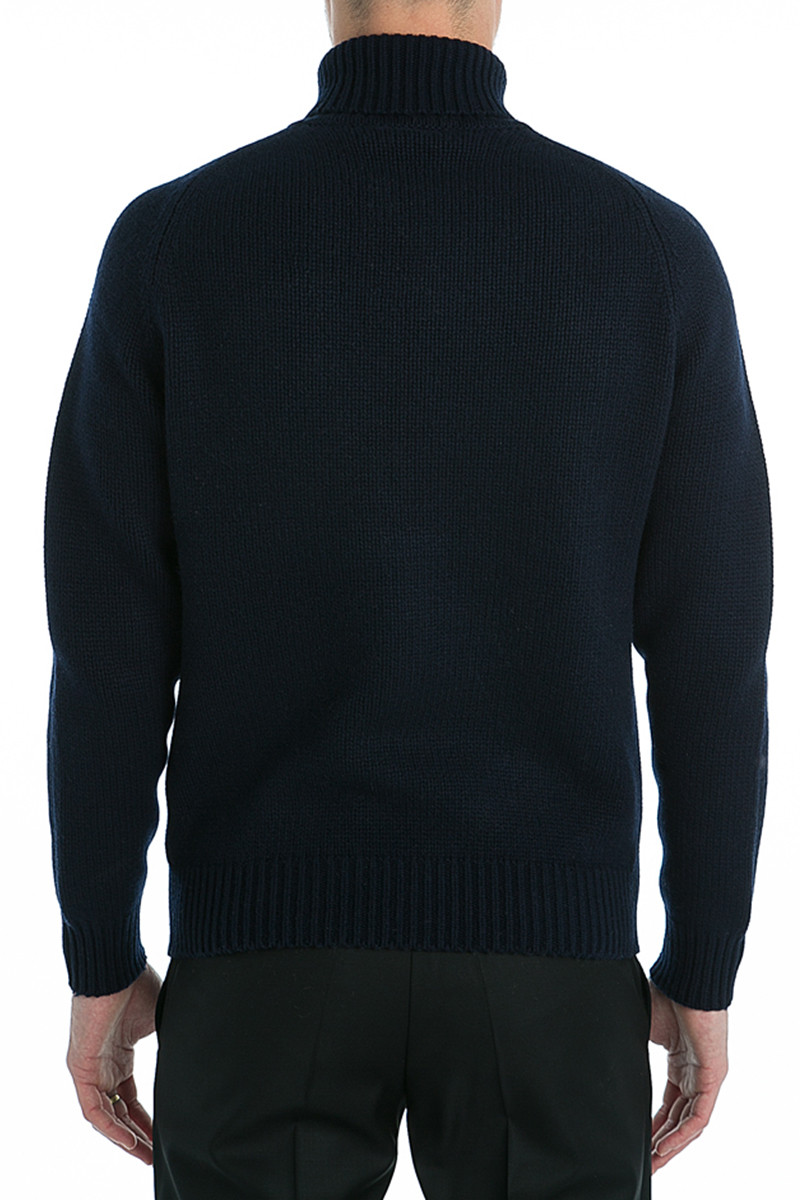 Pull homme à col roulé en 100% cachemire