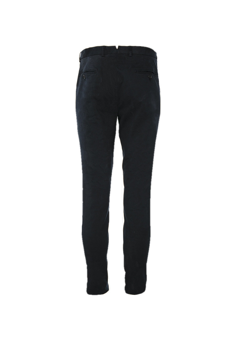 Pantalon Abel ajusté en coton stretch