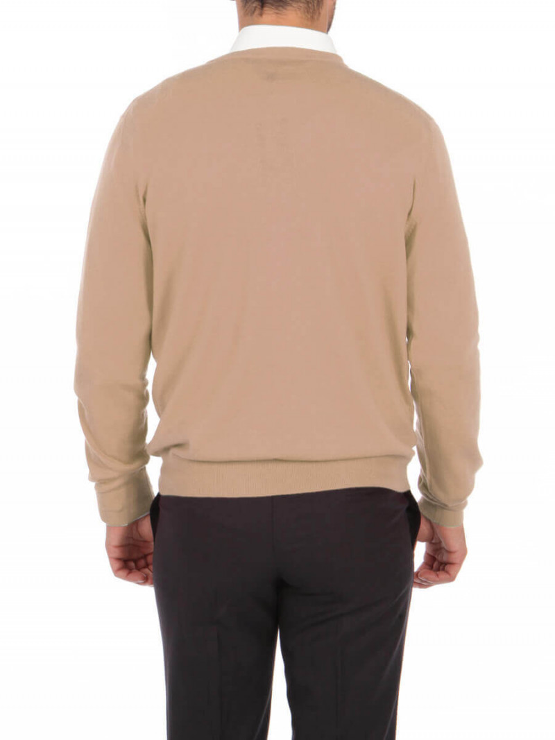 Mens sweater 100% cashmere end V-neck