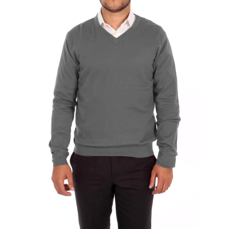 Mens sweater 100% cashmere end V-neck