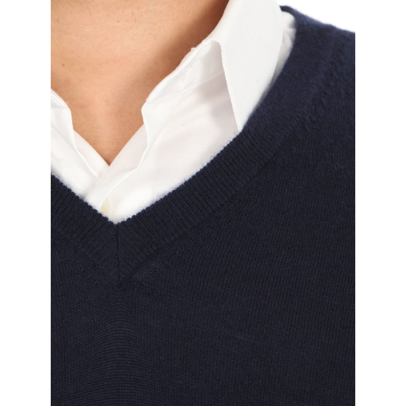 Mens sweater 100% cashmere end V-neck