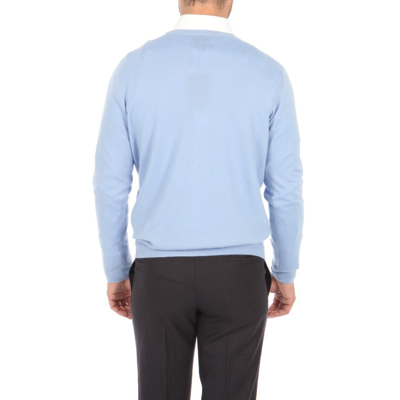 Mens sweater 100% cashmere end V-neck