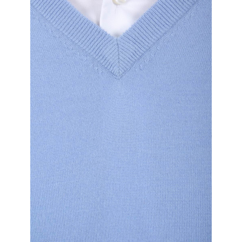 Mens sweater 100% cashmere end V-neck