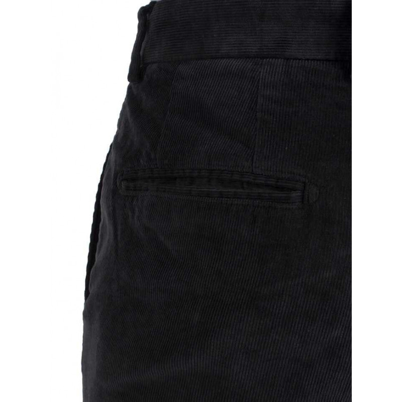 Pantalon ajusté en velours côtelé