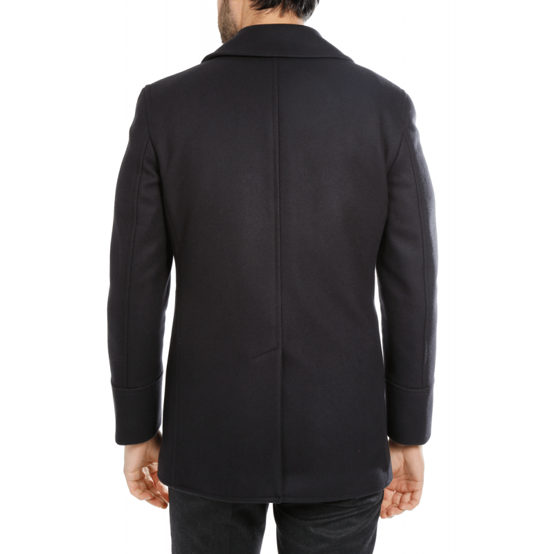 Jacket cross men's wool and cashmere
