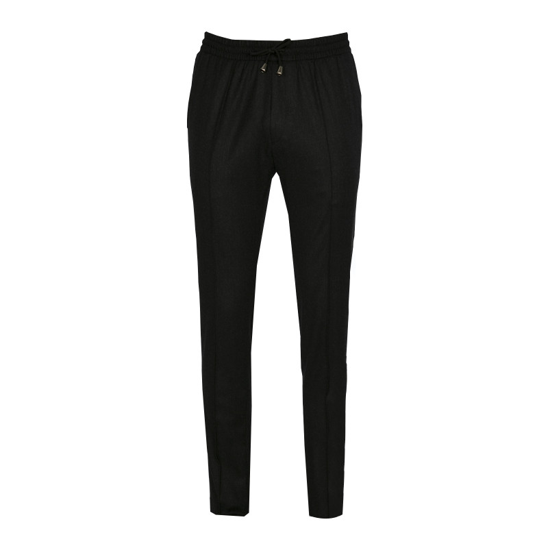 Pantalon Dany en flanelle avec cordon de serrage