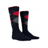 Chaussettes montantes à carreaux