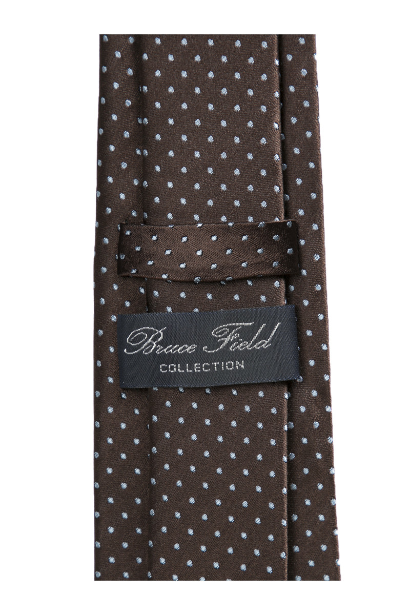 Tie pure silk silver bullets